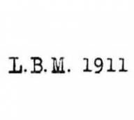 L.B.M.1911
